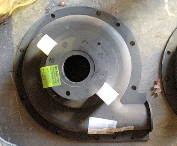 3 Units - Ash Pumps, Type B-6-6 With 100 Hp Motor)